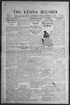 Kenna Record, 12-12-1913 by Dan C. Savage