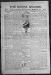 Kenna Record, 12-26-1913 by Dan C. Savage