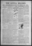 Kenna Record, 01-16-1914 by Dan C. Savage