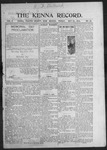 Kenna Record, 05-22-1914 by Dan C. Savage