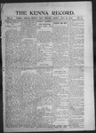 Kenna Record, 07-10-1914 by Dan C. Savage