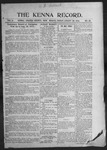 Kenna Record, 08-28-1914 by Dan C. Savage