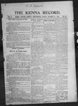 Kenna Record, 10-16-1914 by Dan C. Savage
