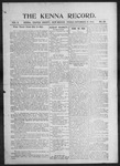 Kenna Record, 11-13-1914 by Dan C. Savage