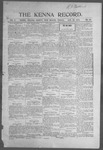 Kenna Record, 01-28-1916 by Dan C. Savage