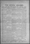 Kenna Record, 04-28-1916 by Dan C. Savage