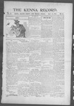 Kenna Record, 05-19-1916 by Dan C. Savage