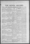 Kenna Record, 09-15-1916 by Dan C. Savage