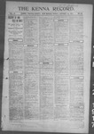Kenna Record, 01-12-1917 by Dan C. Savage