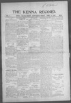 Kenna Record, 04-13-1917 by Dan C. Savage