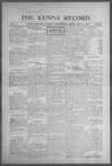 Kenna Record, 07-13-1917 by Dan C. Savage