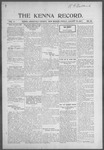 Kenna Record, 08-10-1917 by Dan C. Savage