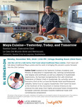 Maya Cuisine: Yesterday, Today, and Tomorrow by Chef Santos Canel