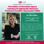 The Politics of Florentine Opera: Listening for Diplomatic Dissent in Francesco Cavalli’s L’Ipermestra (1658)