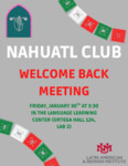 Nahuatl Club | Welcome Back Meeting by Language Learning Center