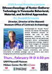 Ethnoarchaeology of Hunter-Gatherer Technology in Venezuela: Behavioral, Material, and Archival Approaches by Dr. Russell Greaves