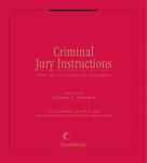 Criminal jury instructions for the District of Columbia