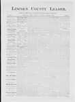 Lincoln County Leader, 02-03-1883 by Lincoln County Publishing Company