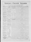 Lincoln County Leader, 02-17-1883 by Lincoln County Publishing Company