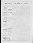 Lincoln County Leader, 03-17-1883 by Lincoln County Publishing Company