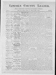 Lincoln County Leader, 03-31-1883