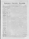 Lincoln County Leader, 06-02-1883
