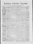 Lincoln County Leader, 10-06-1883 by Lincoln County Publishing Company
