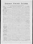 Lincoln County Leader, 02-23-1884
