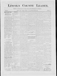 Lincoln County Leader, 03-15-1884 by Lincoln County Publishing Company