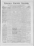 Lincoln County Leader, 03-29-1884 by Lincoln County Publishing Company