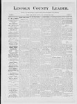 Lincoln County Leader, 05-17-1884