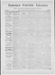 Lincoln County Leader, 07-19-1884