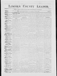 Lincoln County Leader, 01-31-1885 by Lincoln County Publishing Company