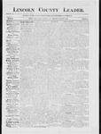 Lincoln County Leader, 02-07-1885 by Lincoln County Publishing Company