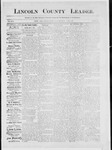 Lincoln County Leader, 06-06-1885 by Lincoln County Publishing Company