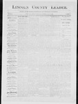 Lincoln County Leader, 08-08-1885 by Lincoln County Publishing Company