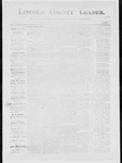 Lincoln County Leader, 08-15-1885 by Lincoln County Publishing Company