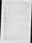 Lincoln County Leader, 09-12-1885 by Lincoln County Publishing Company