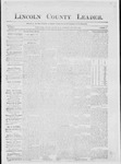 Lincoln County Leader, 01-02-1886 by Lincoln County Publishing Company