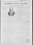 Lincoln County Leader, 10-23-1886 by Lincoln County Publishing Company