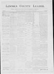 Lincoln County Leader, 11-06-1886 by Lincoln County Publishing Company