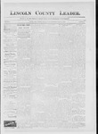 Lincoln County Leader, 03-19-1887 by Lincoln County Publishing Company