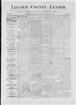 Lincoln County Leader, 01-14-1888 by Lincoln County Publishing Company