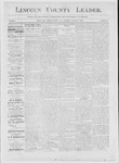 Lincoln County Leader, 01-21-1888 by Lincoln County Publishing Company