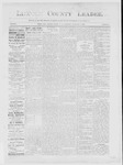 Lincoln County Leader, 02-25-1888 by Lincoln County Publishing Company