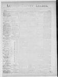 Lincoln County Leader, 01-26-1889 by Lincoln County Publishing Company
