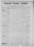 Lincoln County Leader, 10-05-1889