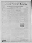 Lincoln County Leader, 04-19-1890