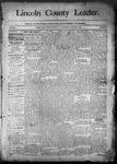 Lincoln County Leader, 01-17-1890