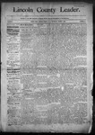 Lincoln County Leader, 03-07-1890
